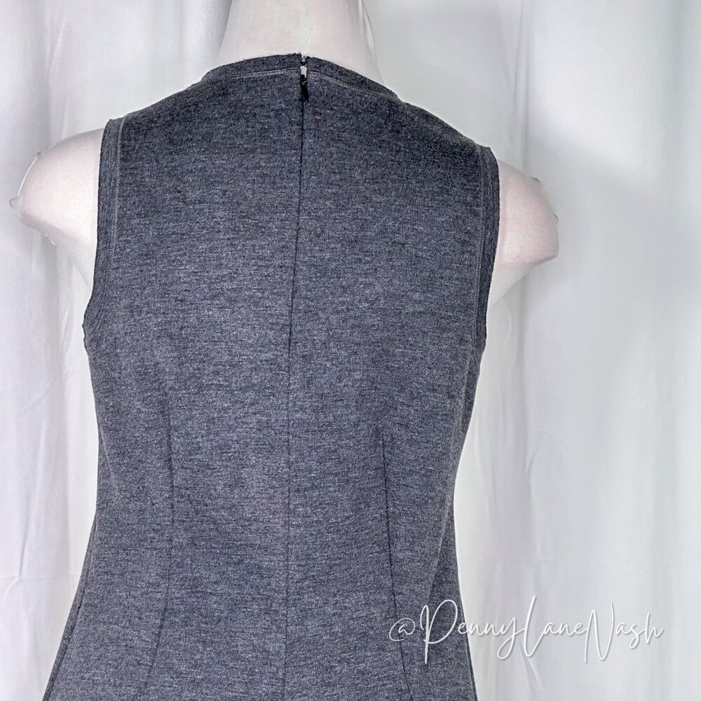 Rachel Roy Amelia Pleated Peplum Tank Top Charcoal - Picture 6 of 12